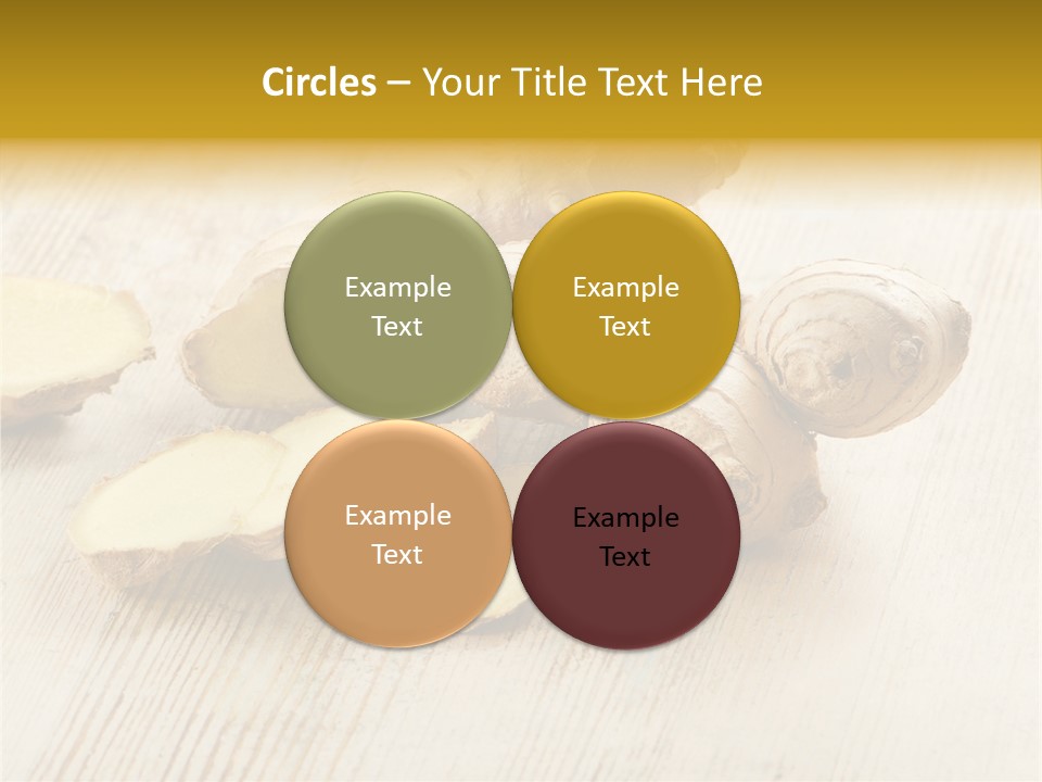 Closeup Seasoning Spice PowerPoint Template