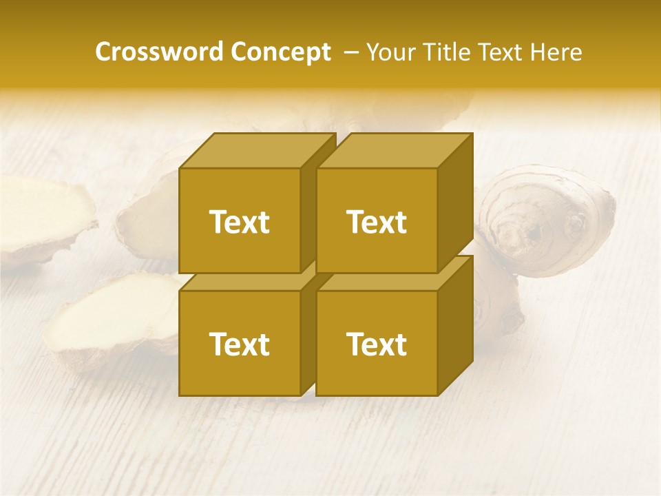Closeup Seasoning Spice PowerPoint Template