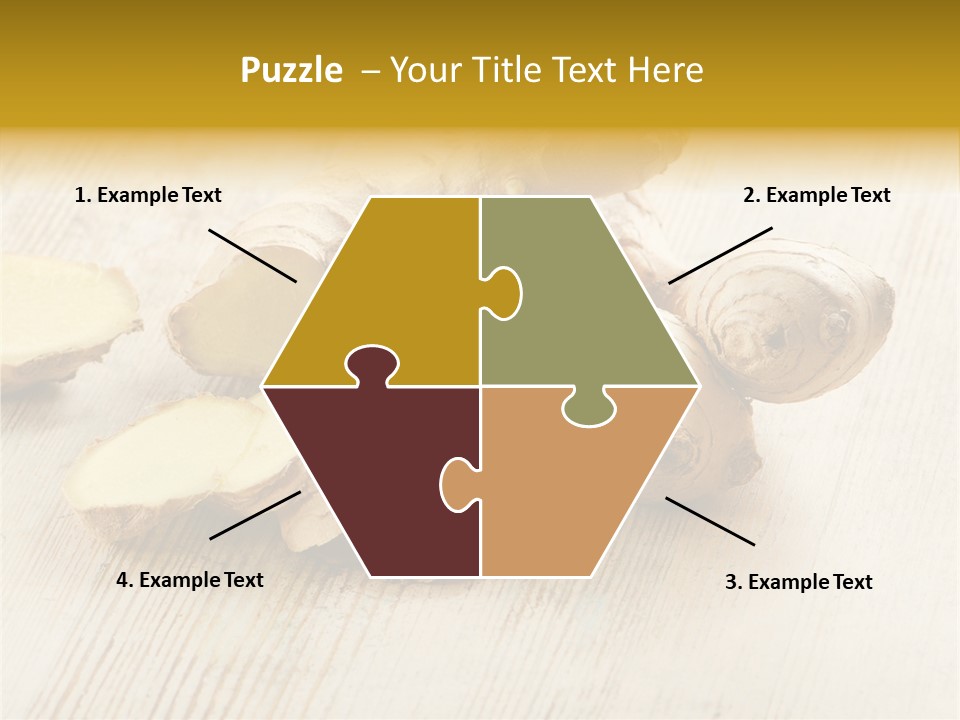 Closeup Seasoning Spice PowerPoint Template