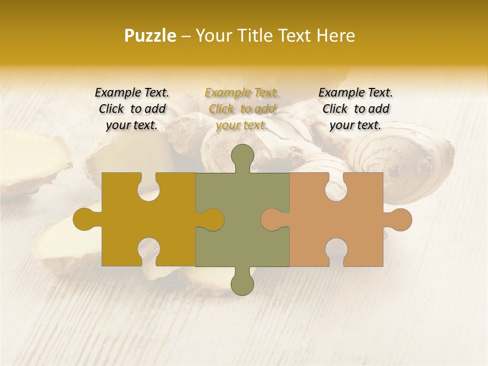 Closeup Seasoning Spice PowerPoint Template