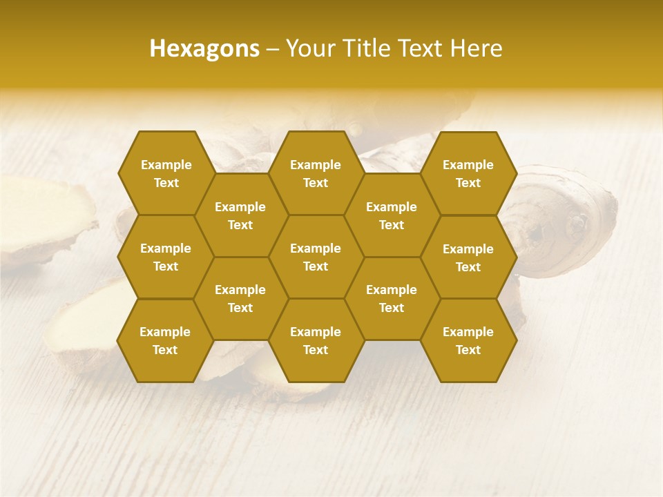 Closeup Seasoning Spice PowerPoint Template