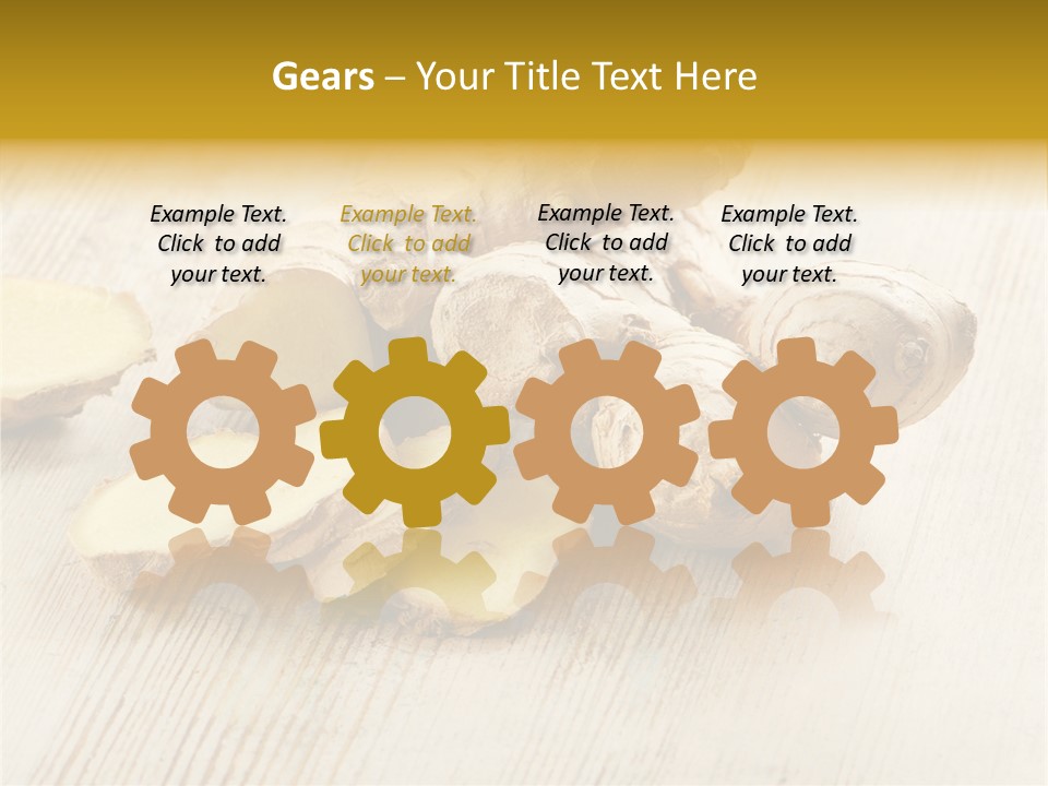 Closeup Seasoning Spice PowerPoint Template