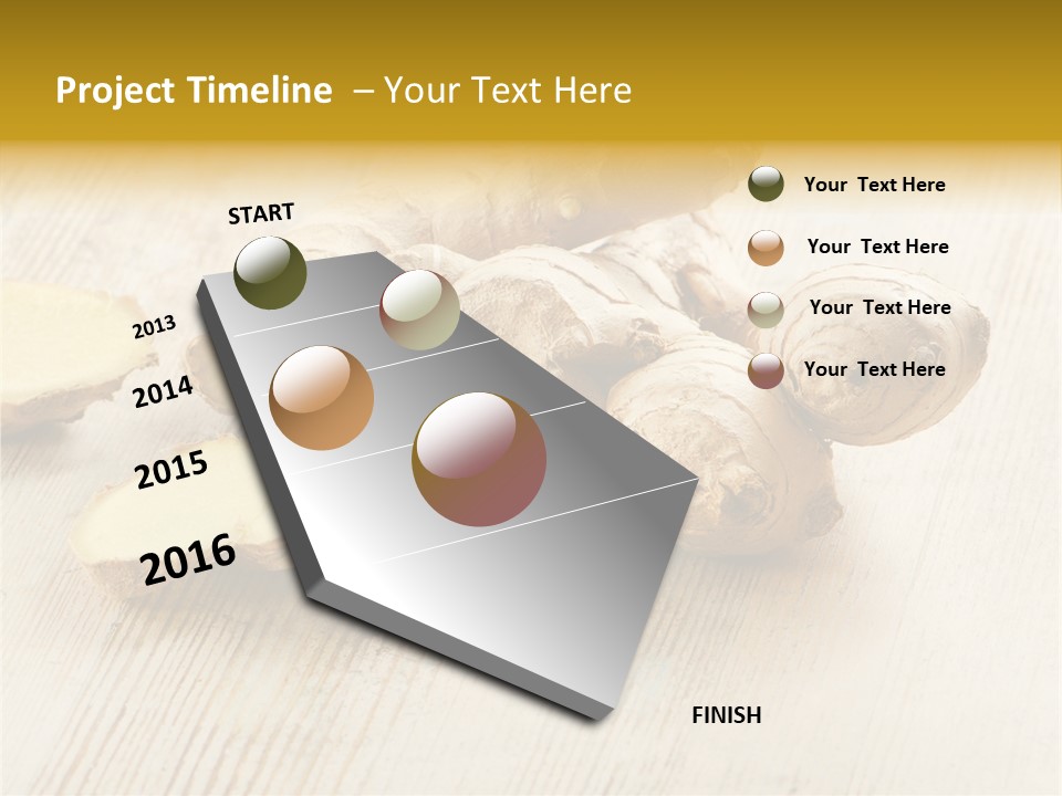Closeup Seasoning Spice PowerPoint Template