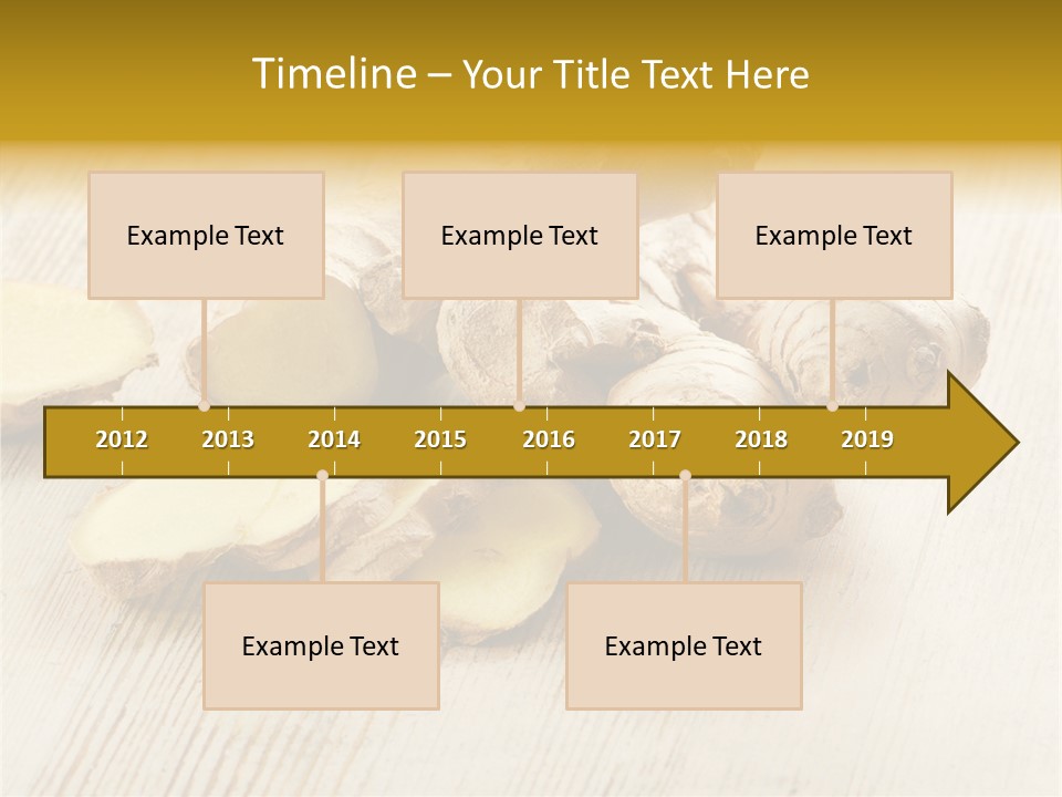 Closeup Seasoning Spice PowerPoint Template