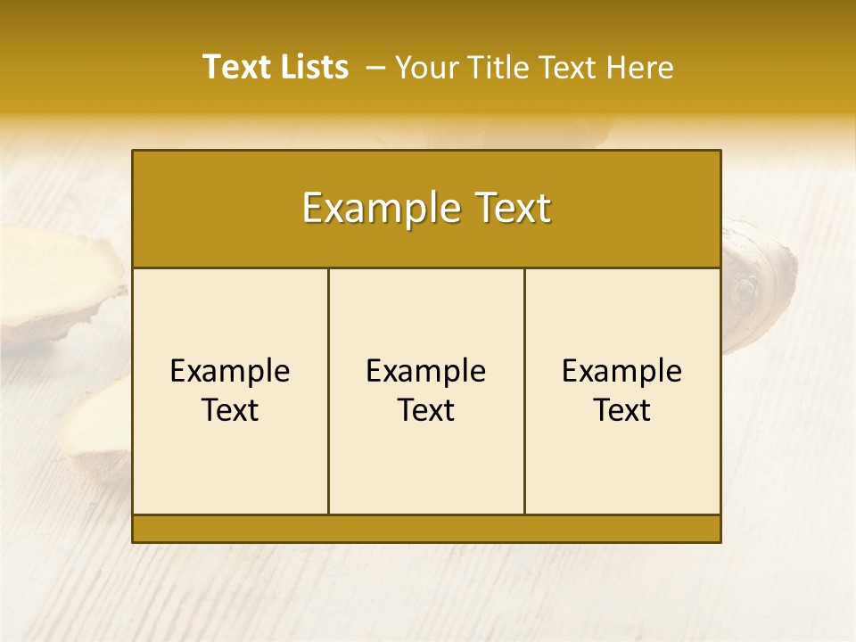 Closeup Seasoning Spice PowerPoint Template