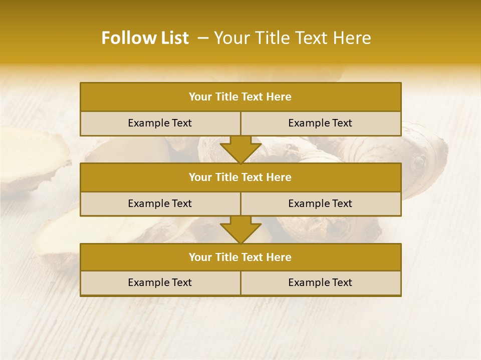 Closeup Seasoning Spice PowerPoint Template