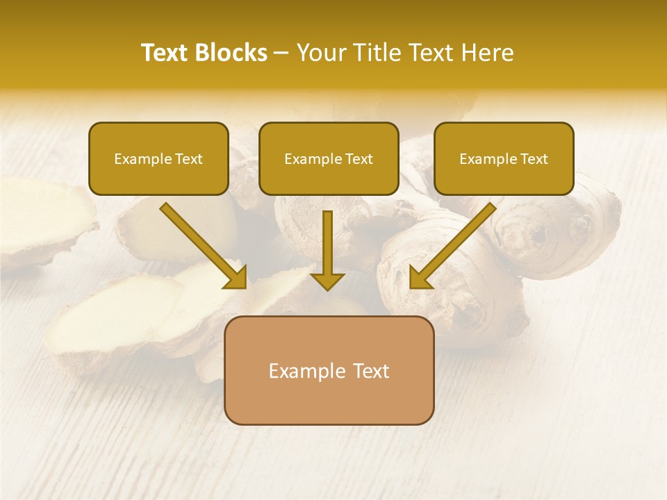 Closeup Seasoning Spice PowerPoint Template