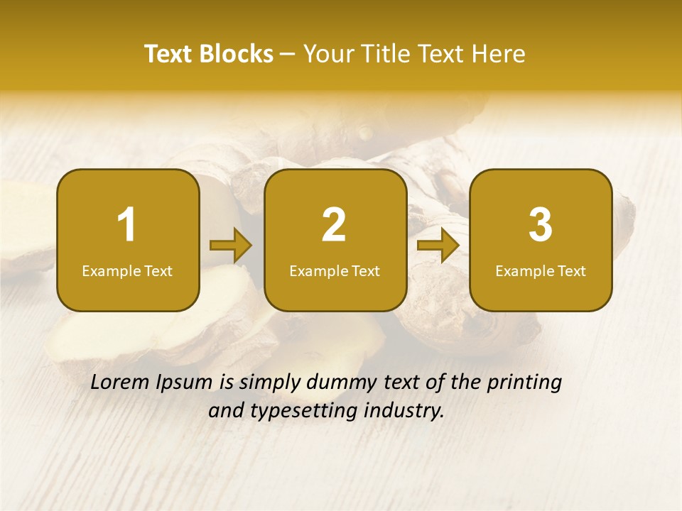 Closeup Seasoning Spice PowerPoint Template