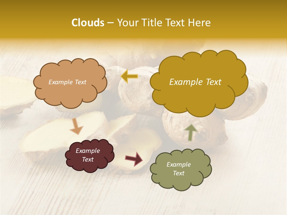Closeup Seasoning Spice PowerPoint Template