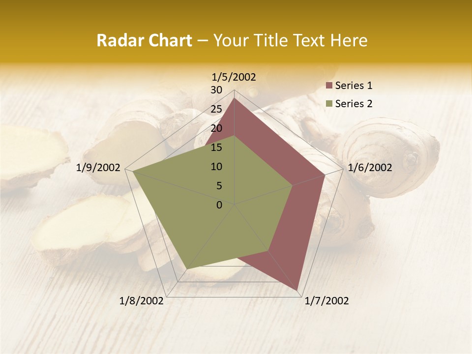 Closeup Seasoning Spice PowerPoint Template