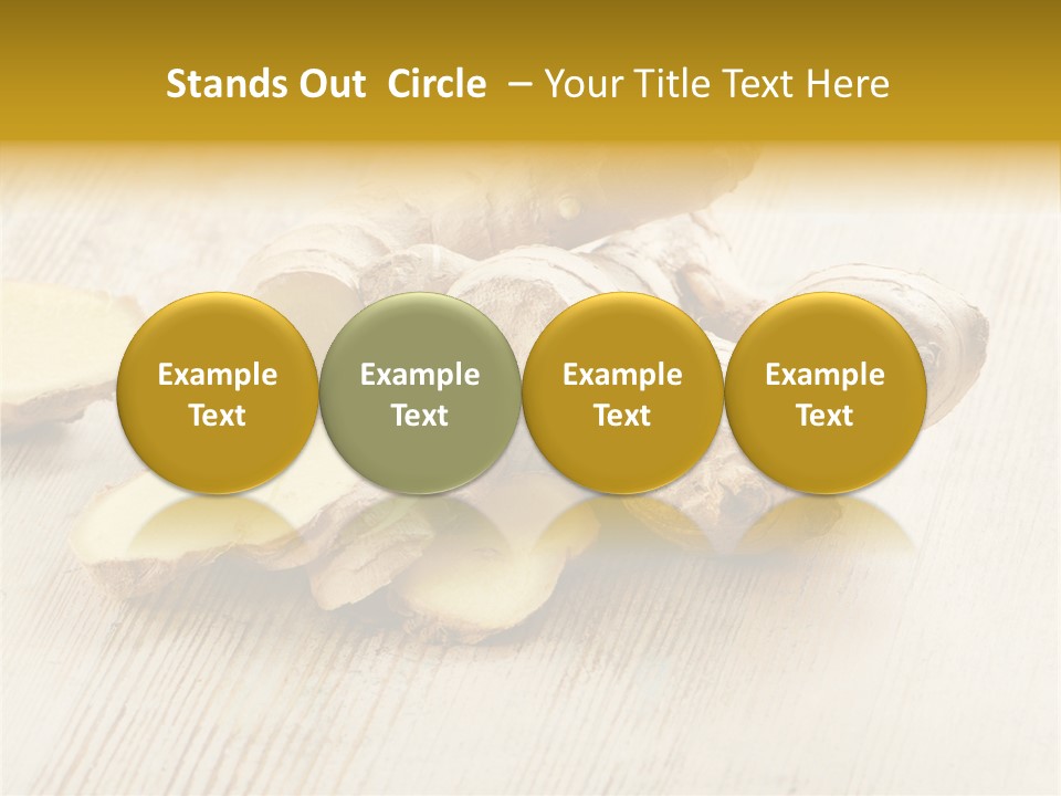 Closeup Seasoning Spice PowerPoint Template