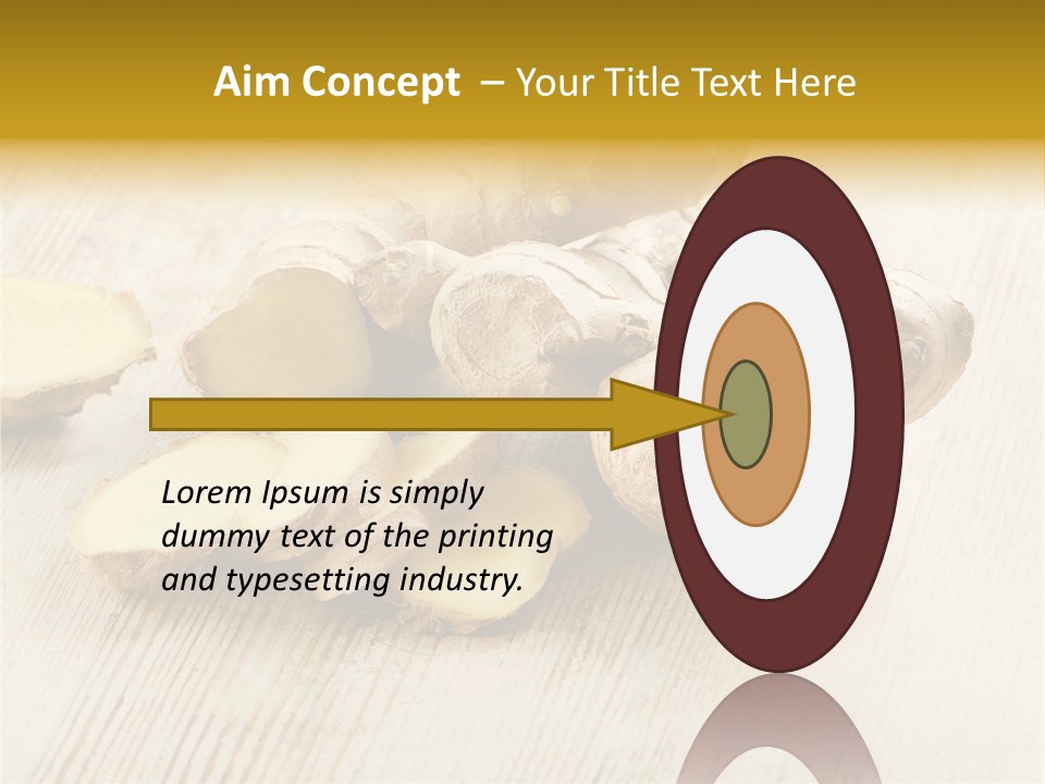 Closeup Seasoning Spice PowerPoint Template