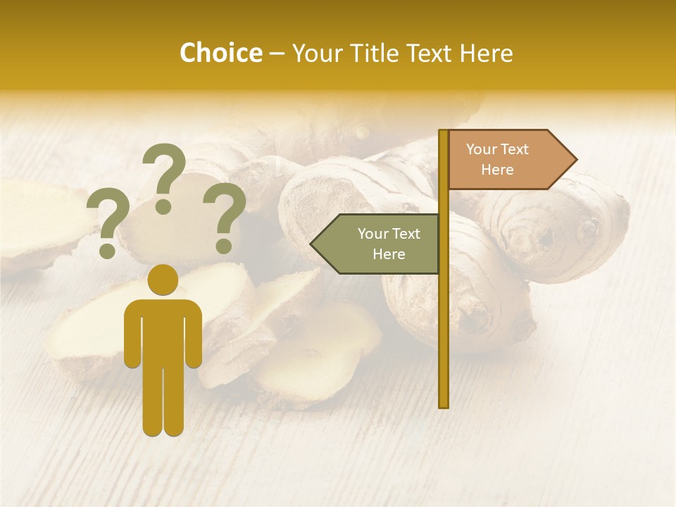 Closeup Seasoning Spice PowerPoint Template