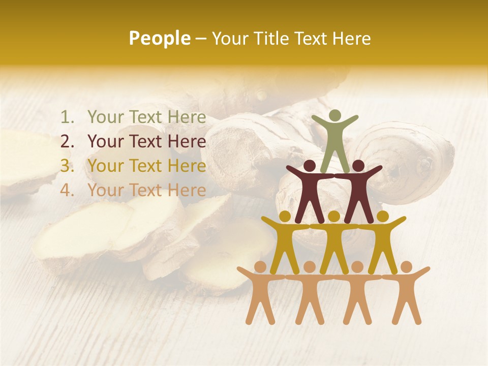 Closeup Seasoning Spice PowerPoint Template