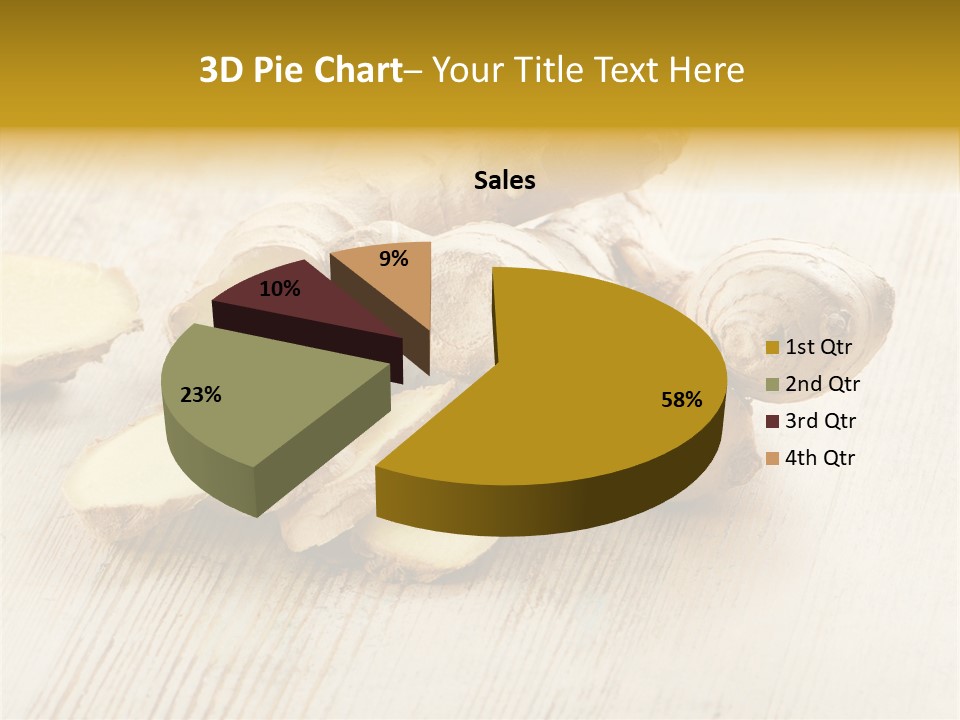 Closeup Seasoning Spice PowerPoint Template