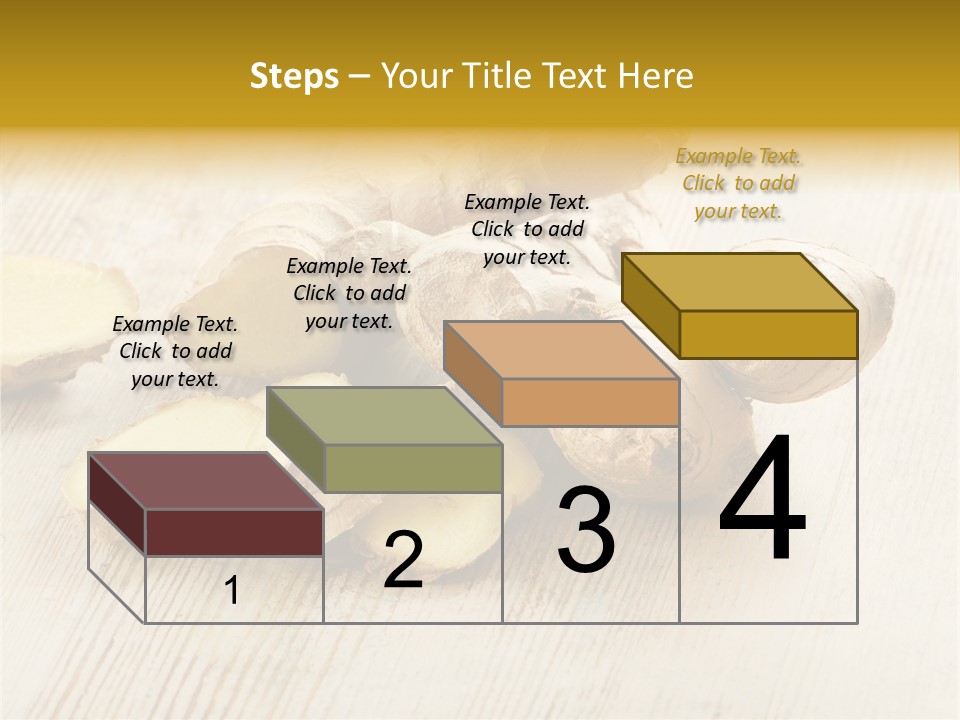Closeup Seasoning Spice PowerPoint Template