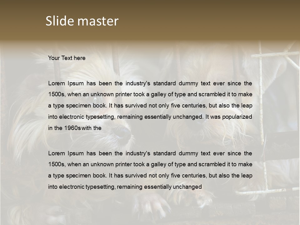 One Loneliness Behind PowerPoint Template