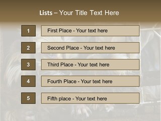 One Loneliness Behind PowerPoint Template