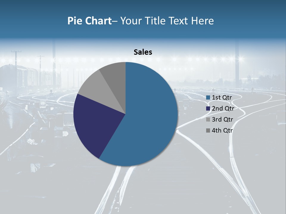 Steel Container Oil PowerPoint Template