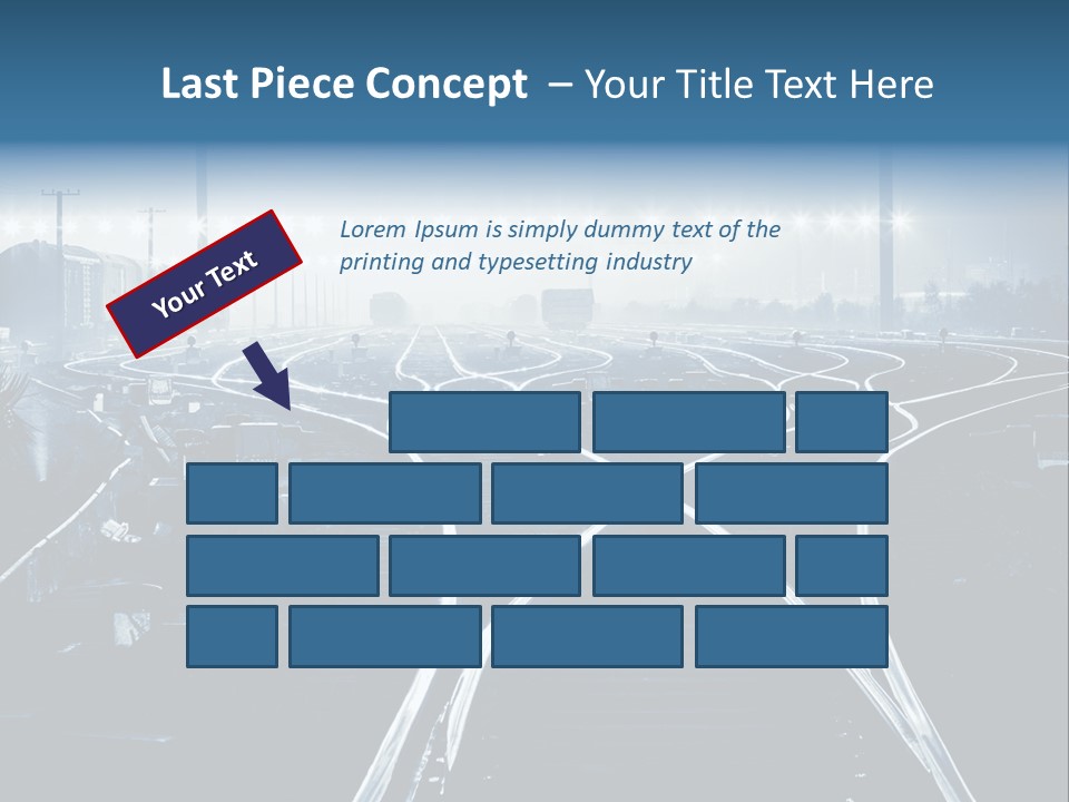 Steel Container Oil PowerPoint Template
