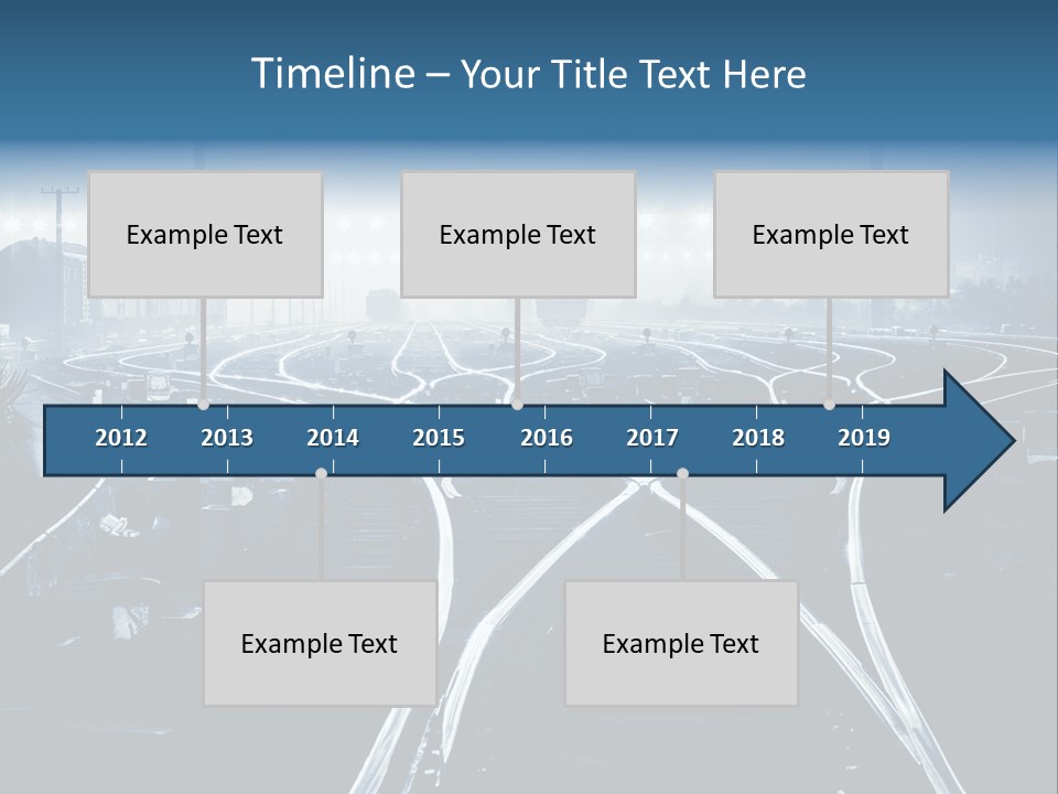 Steel Container Oil PowerPoint Template