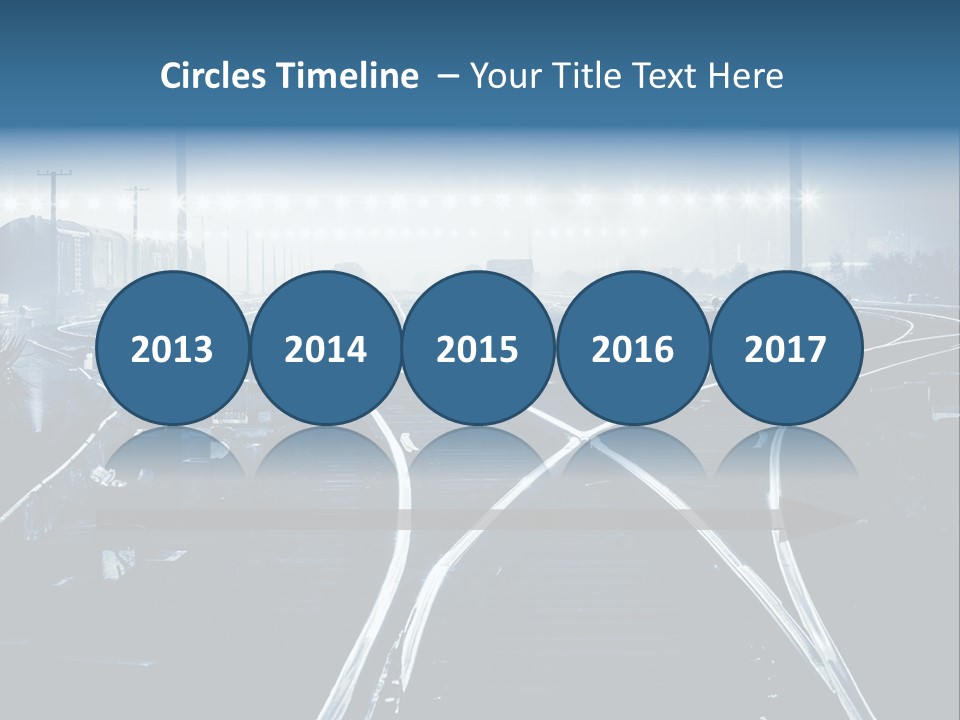 Steel Container Oil PowerPoint Template