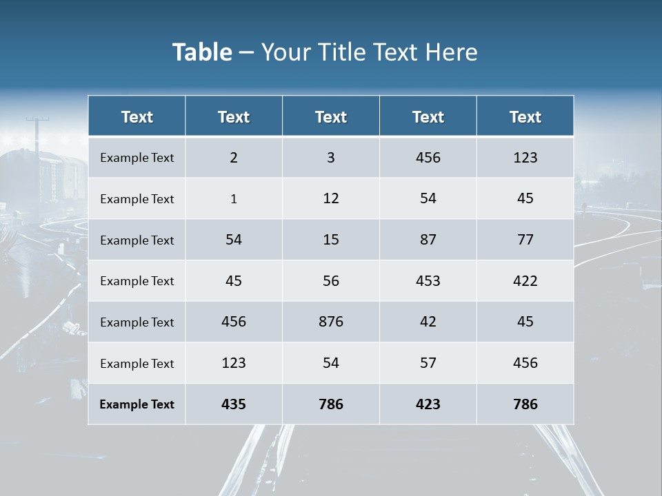 Steel Container Oil PowerPoint Template