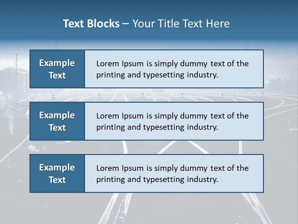 Steel Container Oil PowerPoint Template