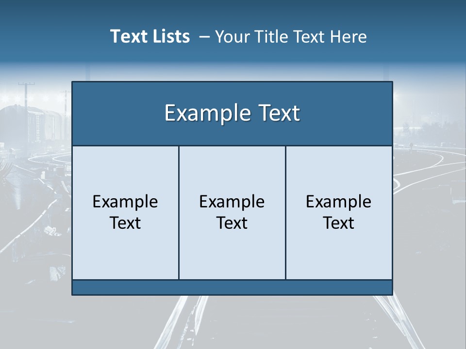 Steel Container Oil PowerPoint Template