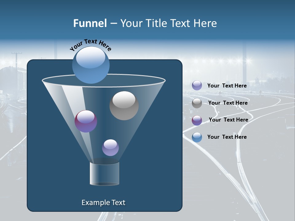 Steel Container Oil PowerPoint Template
