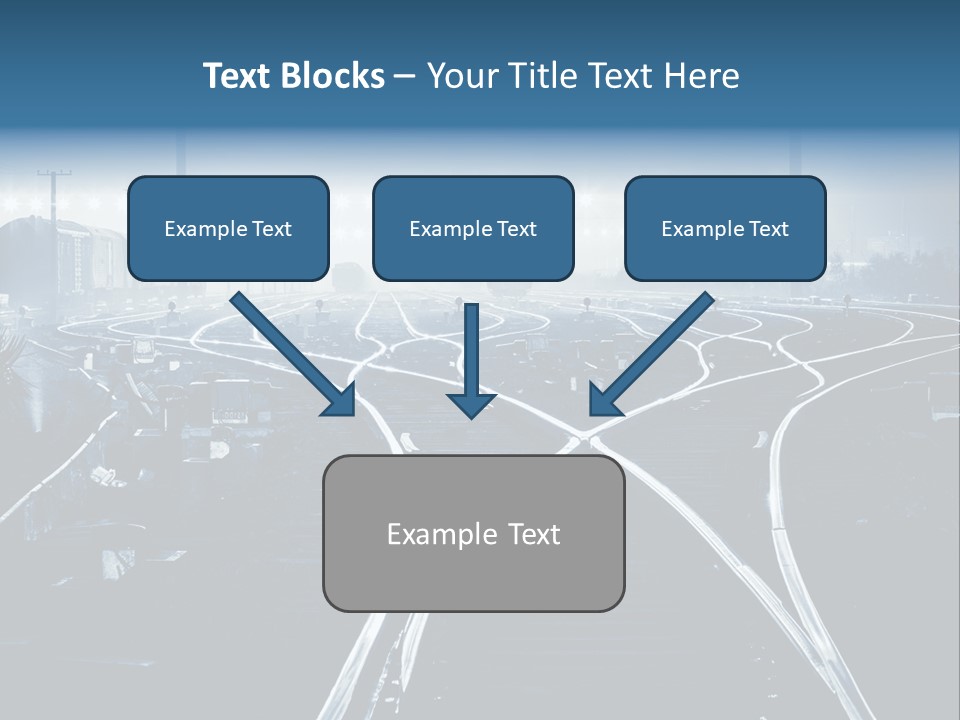 Steel Container Oil PowerPoint Template