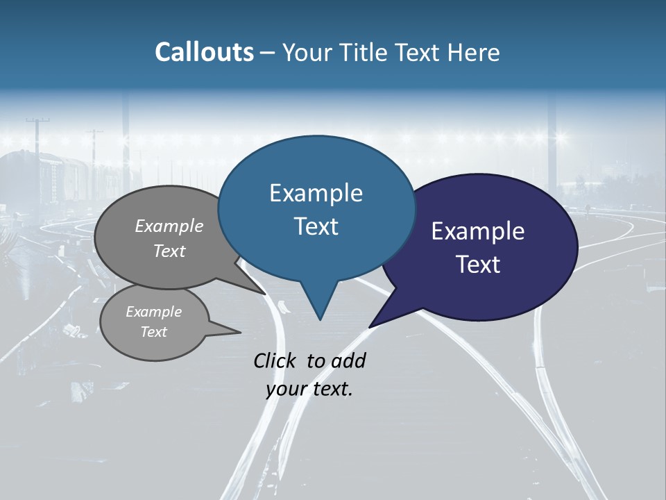 Steel Container Oil PowerPoint Template