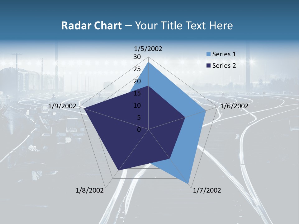 Steel Container Oil PowerPoint Template