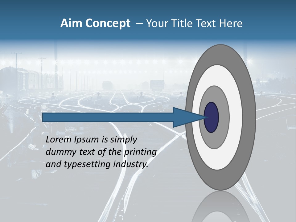 Steel Container Oil PowerPoint Template