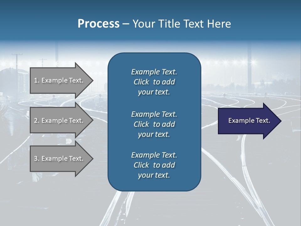 Steel Container Oil PowerPoint Template