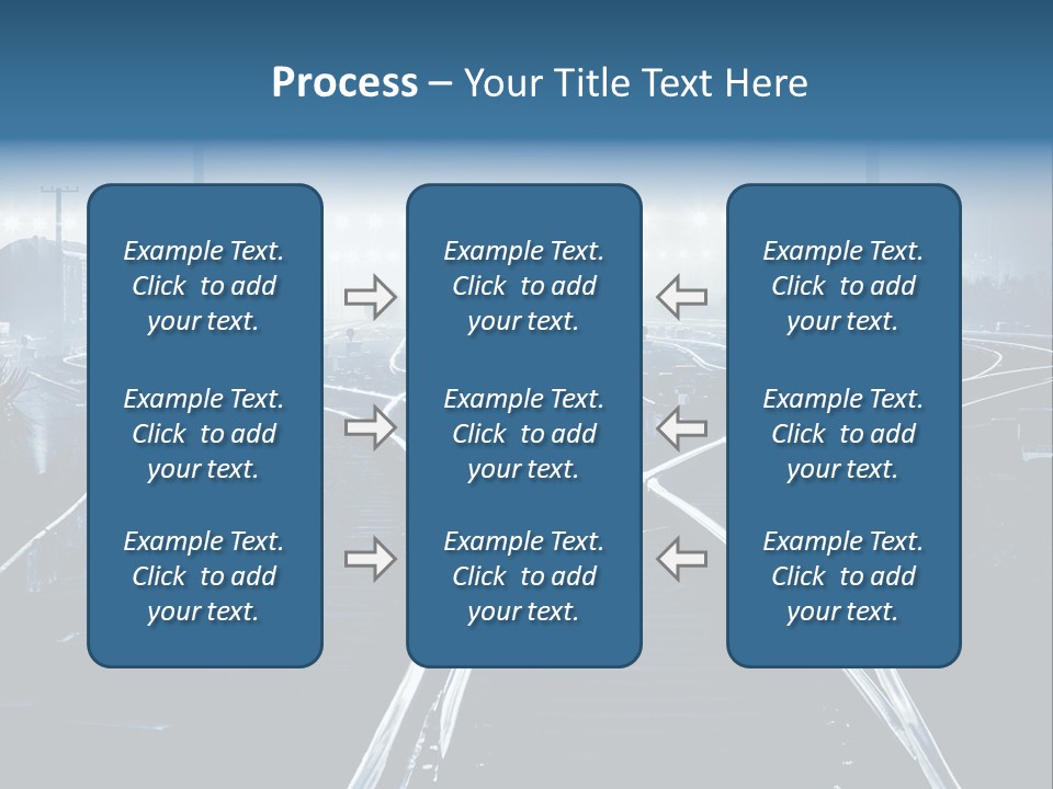 Steel Container Oil PowerPoint Template