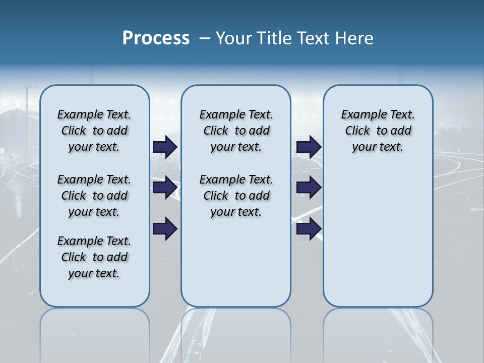 Steel Container Oil PowerPoint Template