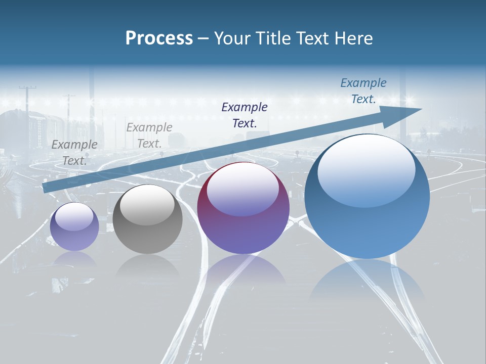 Steel Container Oil PowerPoint Template