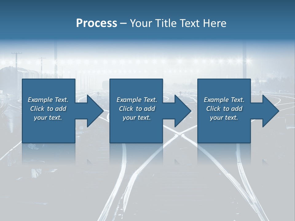 Steel Container Oil PowerPoint Template