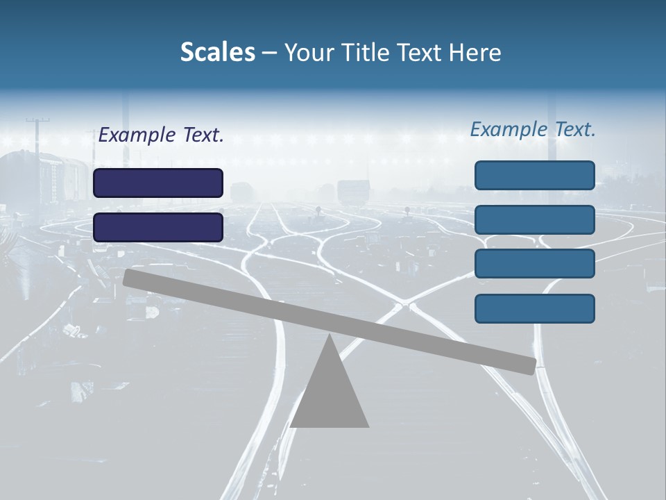 Steel Container Oil PowerPoint Template