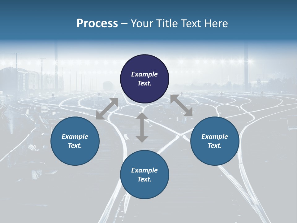 Steel Container Oil PowerPoint Template