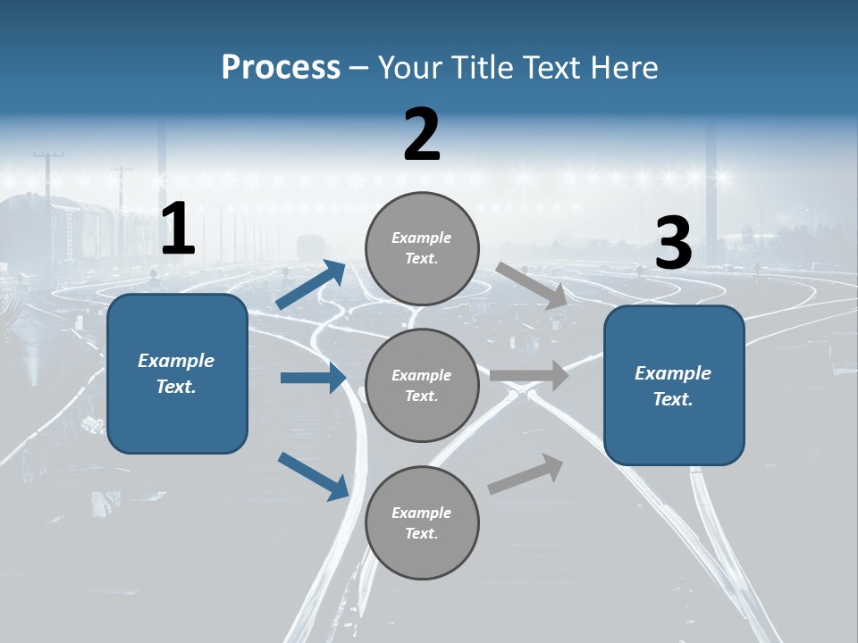 Steel Container Oil PowerPoint Template
