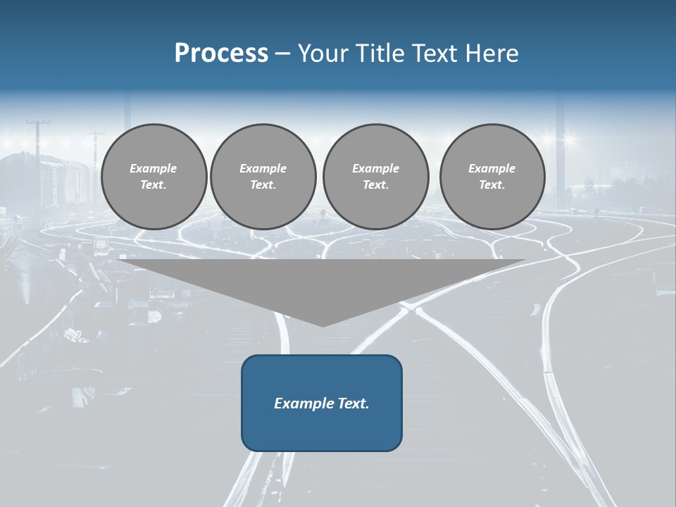 Steel Container Oil PowerPoint Template