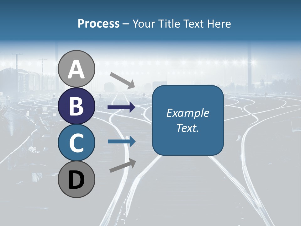 Steel Container Oil PowerPoint Template