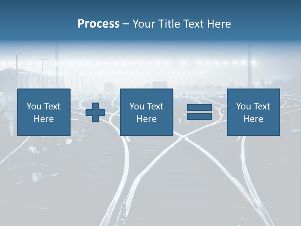 Steel Container Oil PowerPoint Template