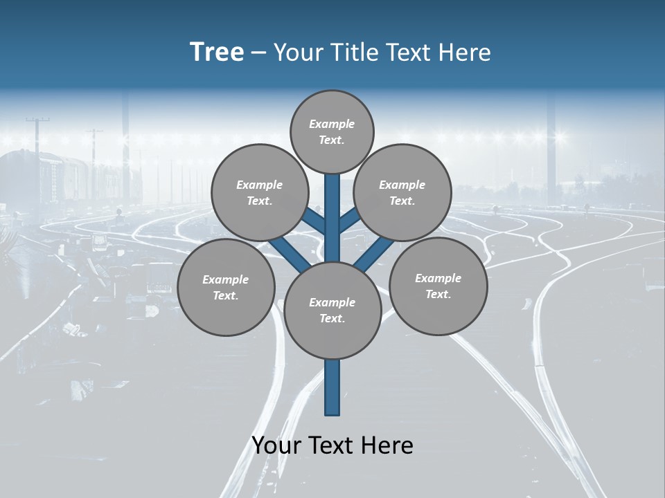 Steel Container Oil PowerPoint Template