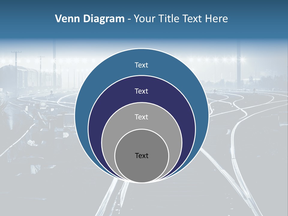 Steel Container Oil PowerPoint Template