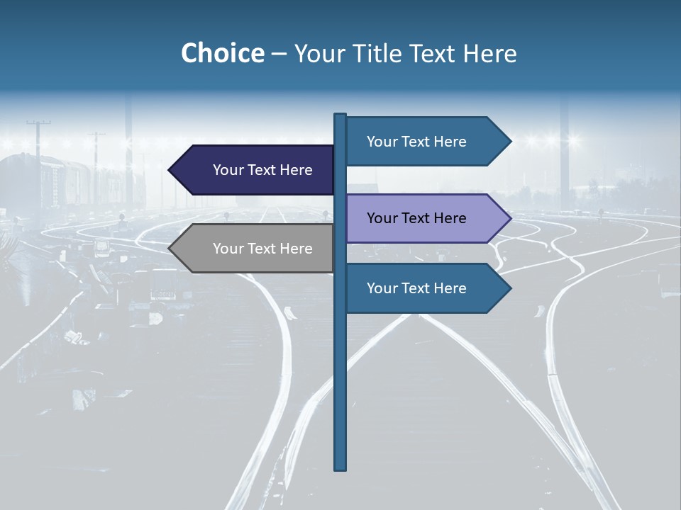 Steel Container Oil PowerPoint Template