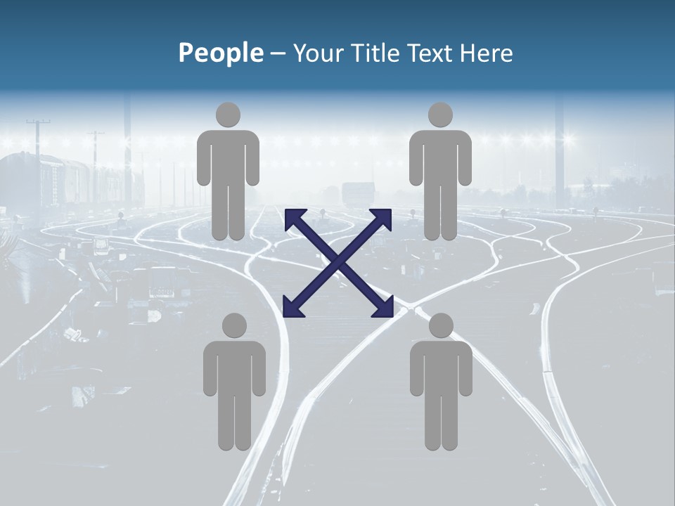 Steel Container Oil PowerPoint Template