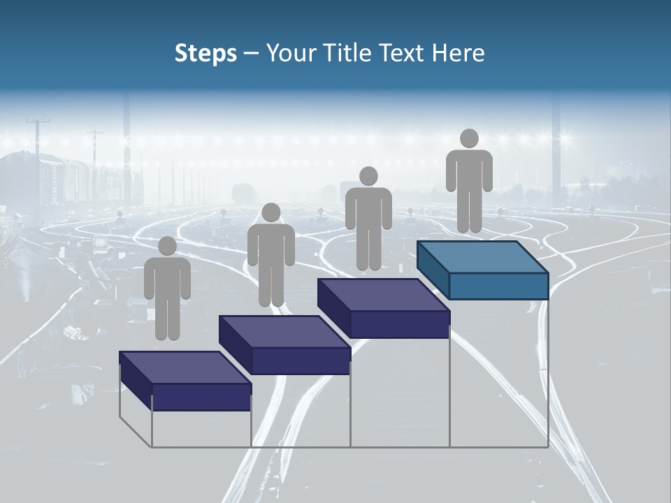 Steel Container Oil PowerPoint Template